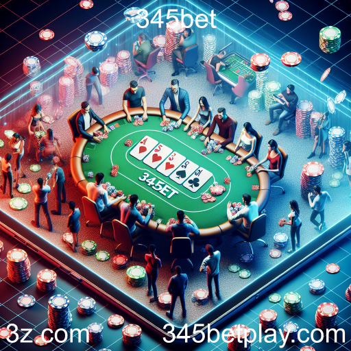 Atrações do Poker Online na 345bet